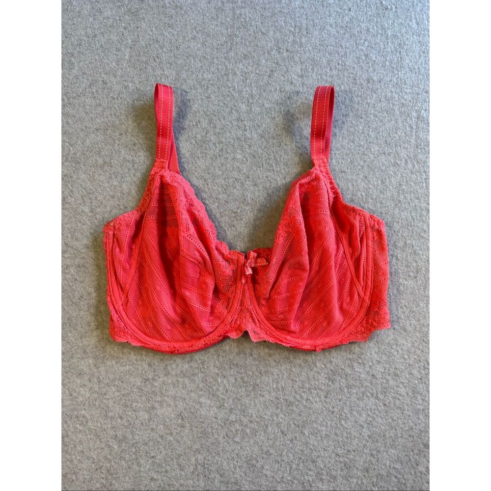 Chantelle Rive Gauche red bra 32H